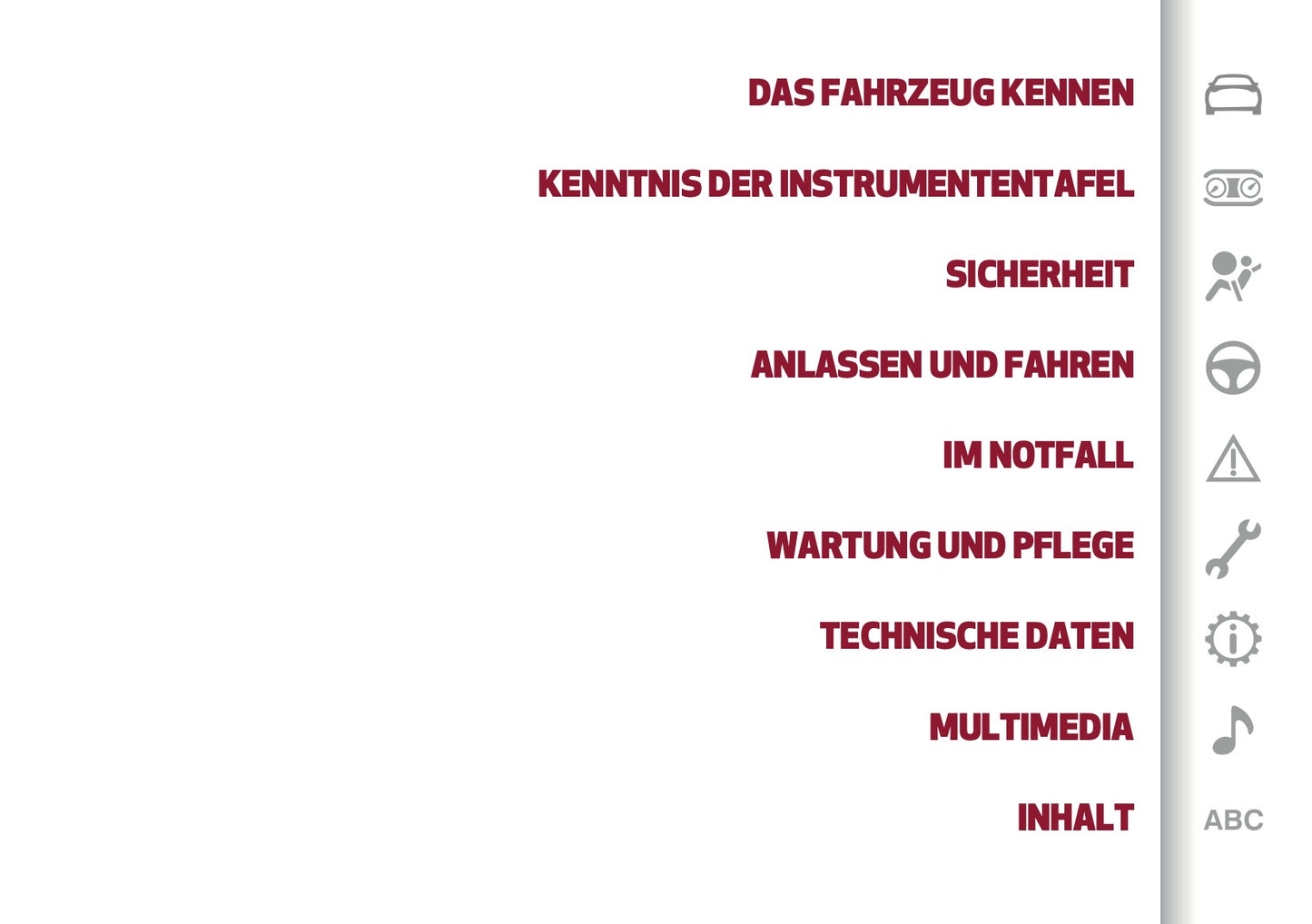 2024-2025 Alfa Romeo Giulia Owner's Manual | German