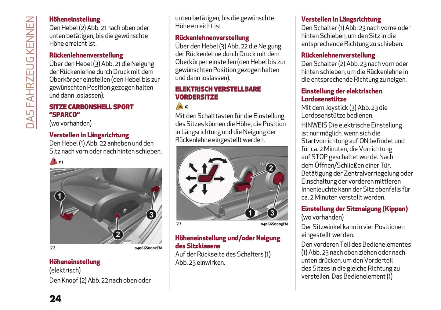 2024-2025 Alfa Romeo Giulia Owner's Manual | German