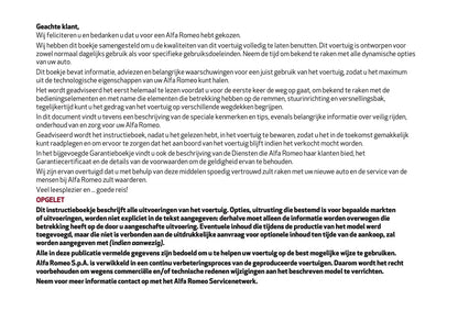 2020-2021 Alfa Romeo Giulia Gebruikershandleiding | Nederlands