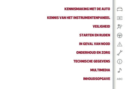 2020-2021 Alfa Romeo Giulia Gebruikershandleiding | Nederlands