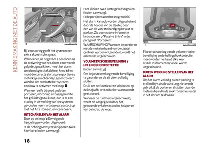2021-2022 Alfa Romeo Giulia Owner's Manual | Dutch