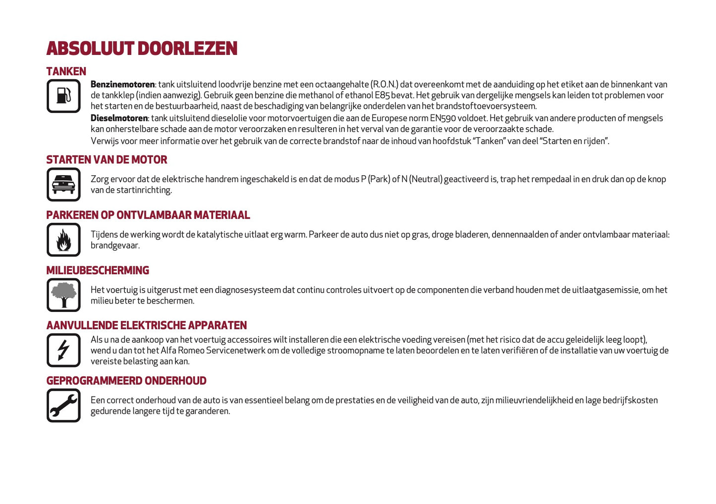 2024-2025 Alfa Romeo Giulia Gebruikershandleiding | Nederlands