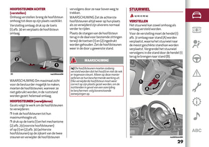 2026 Alfa Romeo Giulia Owner's Manual | Dutch