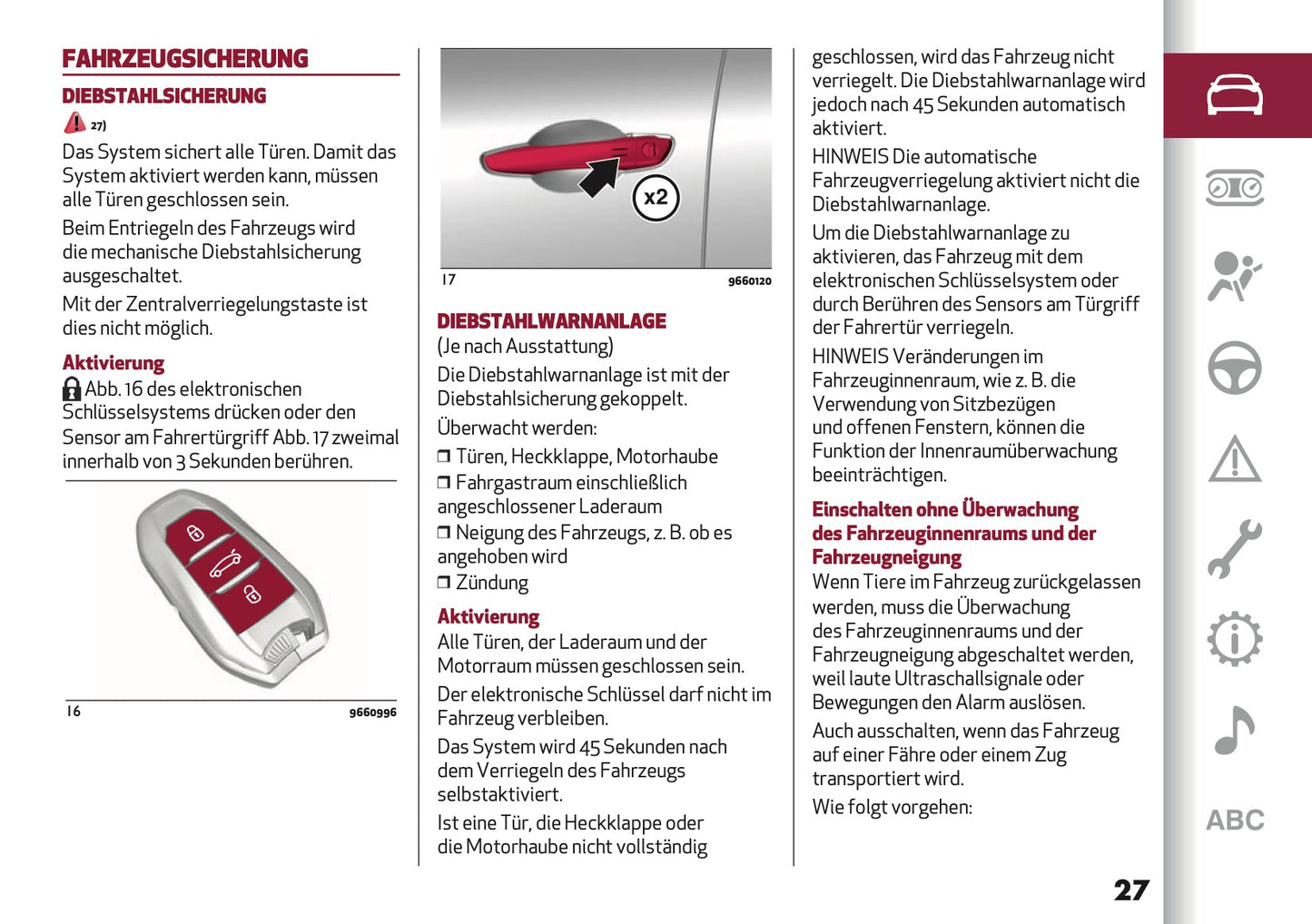 2025 Alfa Romeo Junior Owner's Manual | German