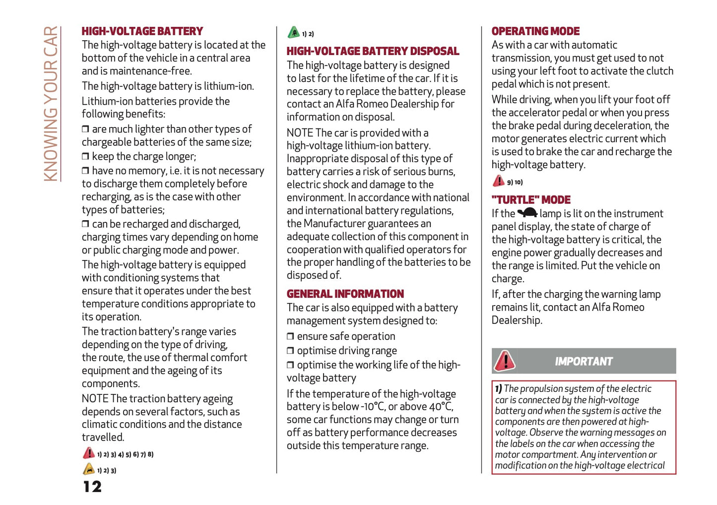 2025 Alfa Romeo Junior Owner's Manual | English