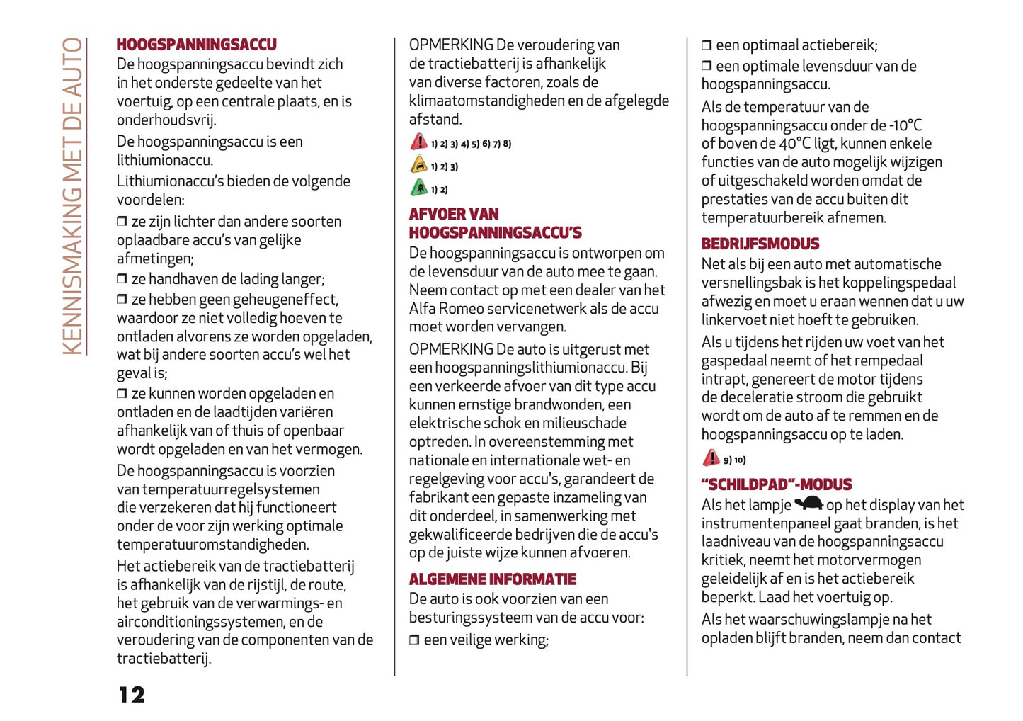 2026 Alfa Romeo Junior Gebruikershandleiding | Nederlands