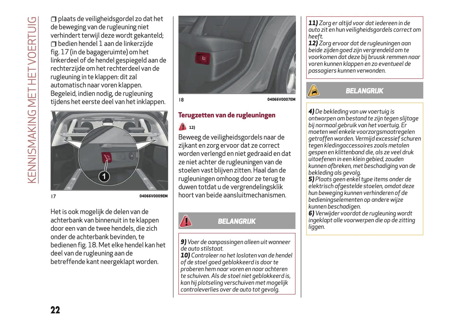 2019 Alfa Romeo Stelvio Owner's Manual | Dutch