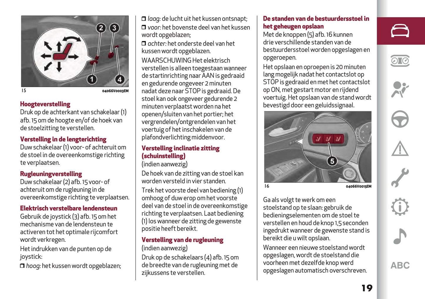 2020 Alfa Romeo Stelvio Gebruikershandleiding | Nederlands