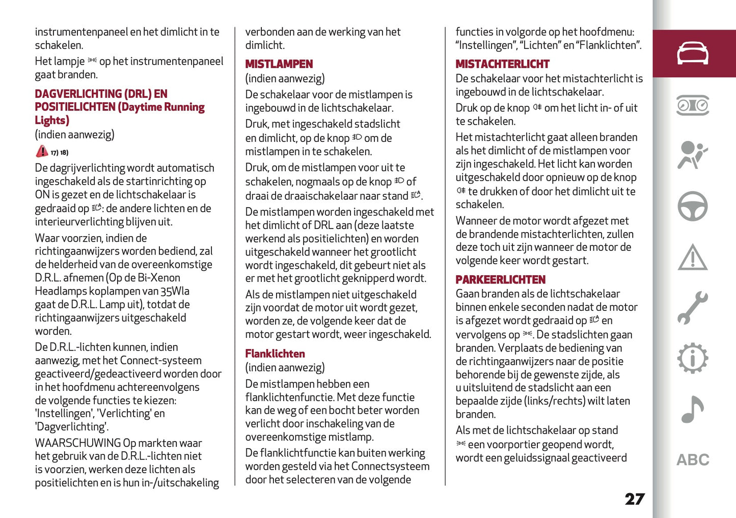 2020 Alfa Romeo Stelvio Gebruikershandleiding | Nederlands