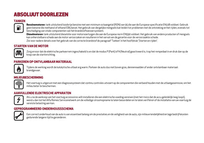 2020 Alfa Romeo Stelvio Gebruikershandleiding | Nederlands