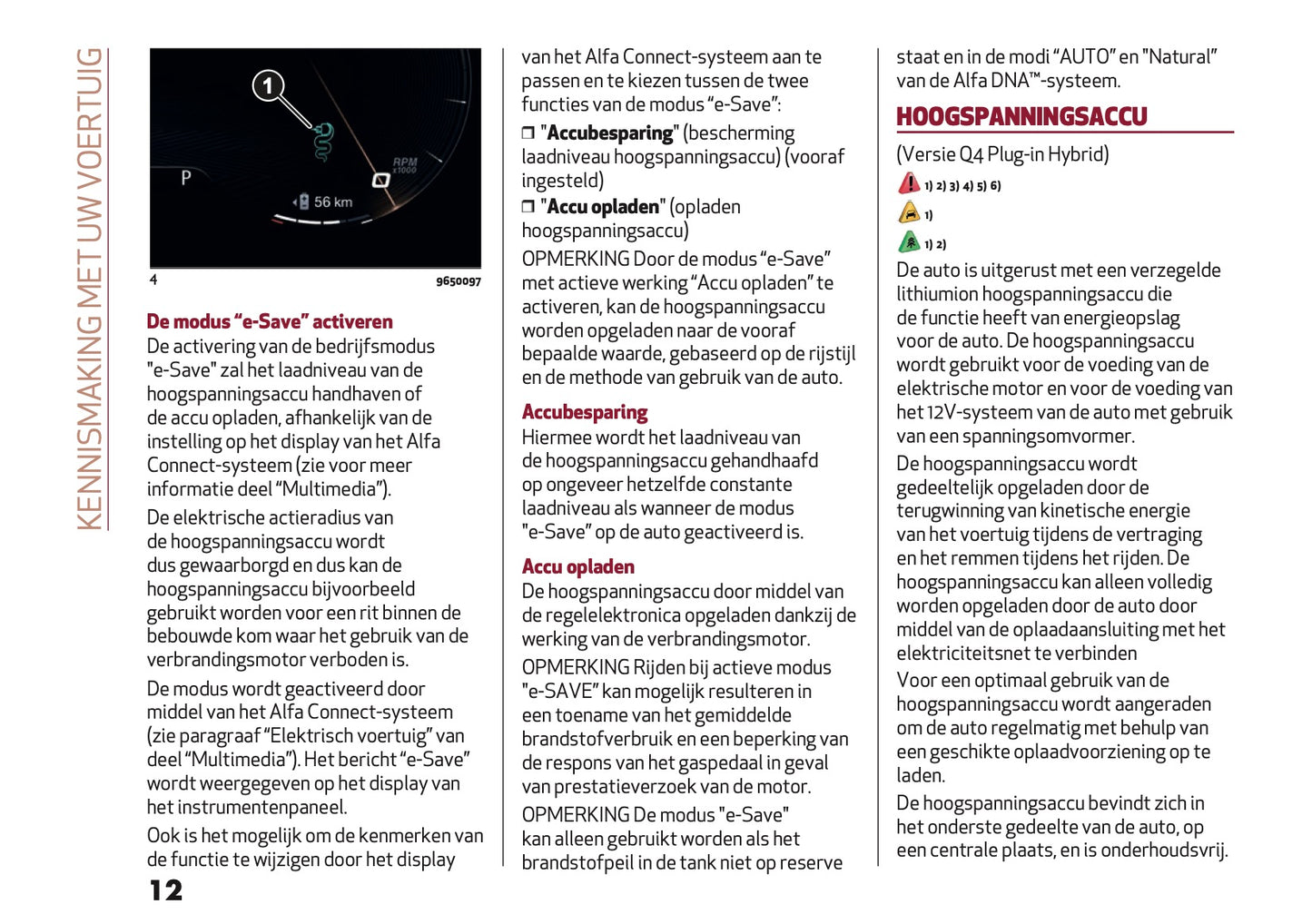 2024-2025 Alfa Romeo Tonale Gebruikershandleiding | Nederlands