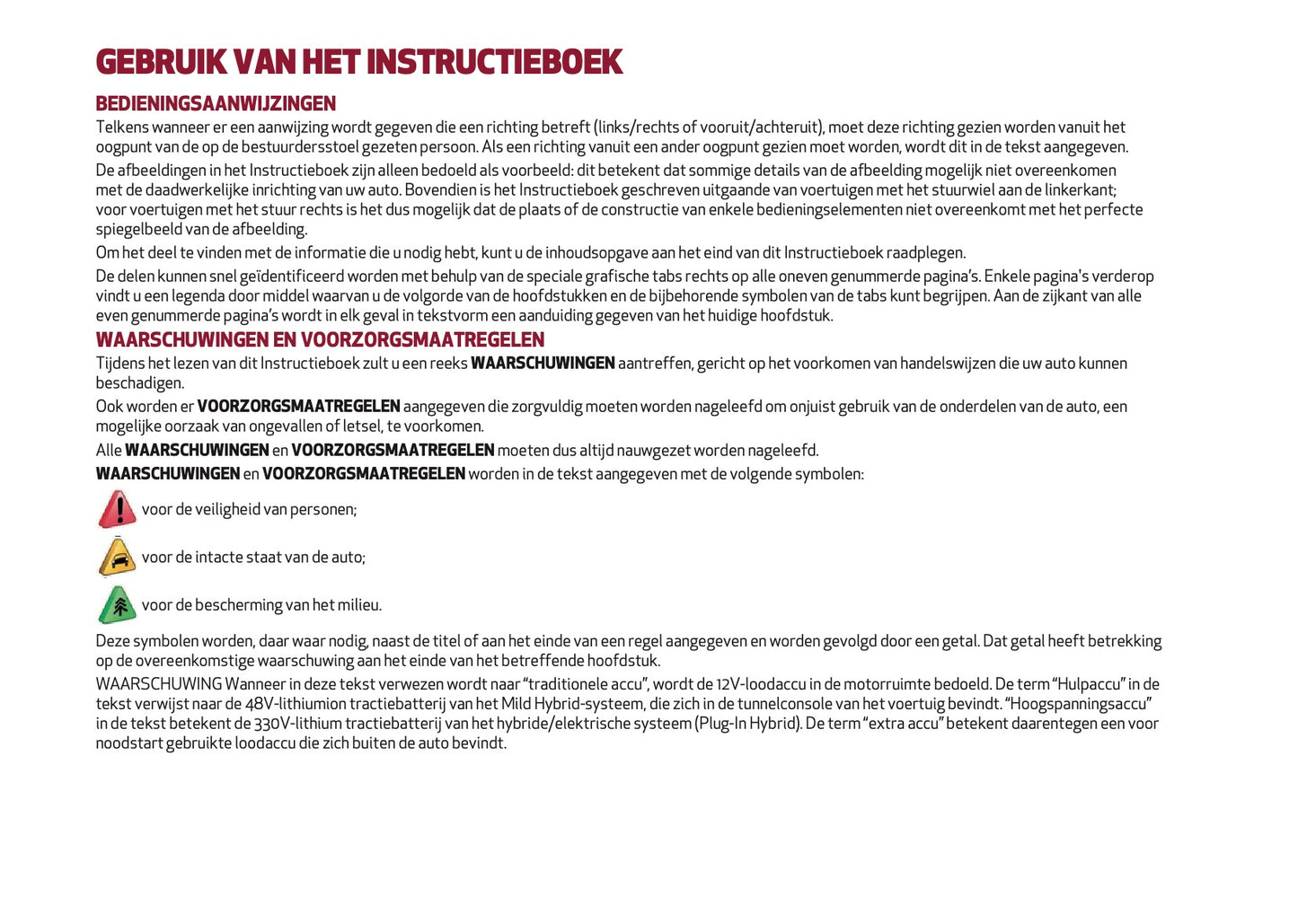 2024-2025 Alfa Romeo Tonale Gebruikershandleiding | Nederlands