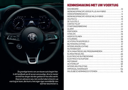 2024-2025 Alfa Romeo Tonale Gebruikershandleiding | Nederlands
