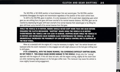 2005 American IronHorse Owner's Manual | English