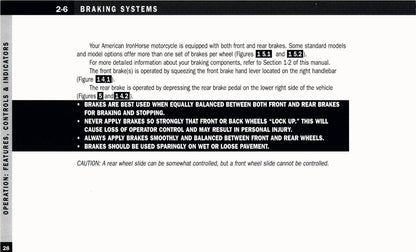 2005 American IronHorse Owner's Manual | English