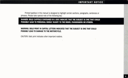 2005 American IronHorse Owner's Manual | English