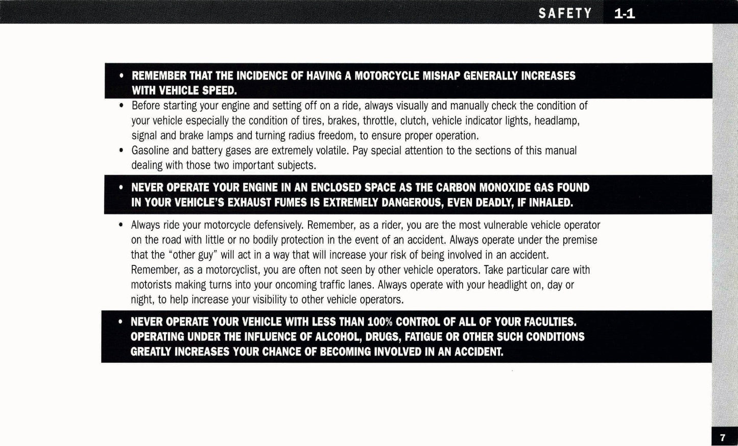 2005 American IronHorse Owner's Manual | English