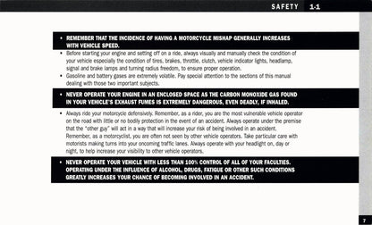 2005 American IronHorse Owner's Manual | English