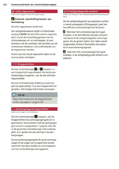 2012 Audi A1 Owner's Manual | Dutch