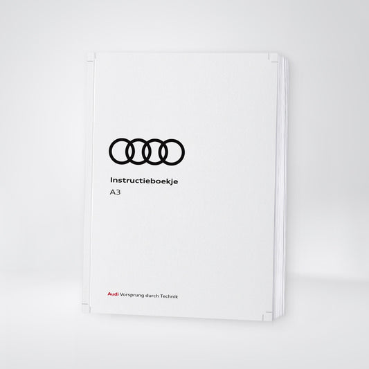 2020-2021 Audi A3 Gebruikershandleiding | Nederlands