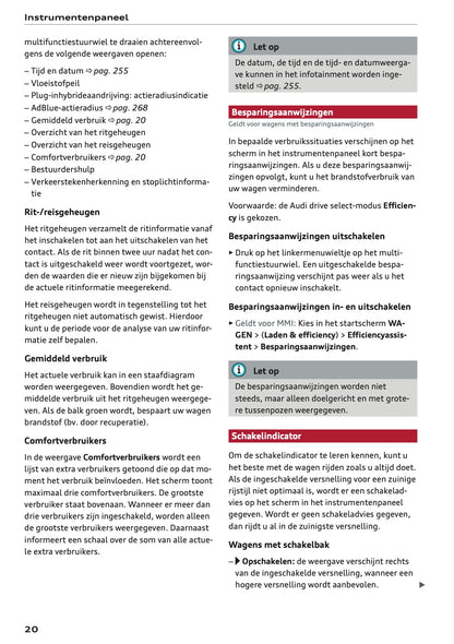2020-2021 Audi A3 Gebruikershandleiding | Nederlands