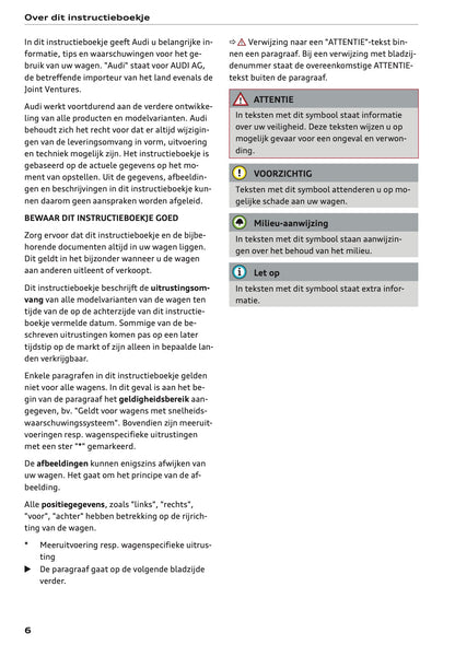 2020-2021 Audi A3 Gebruikershandleiding | Nederlands