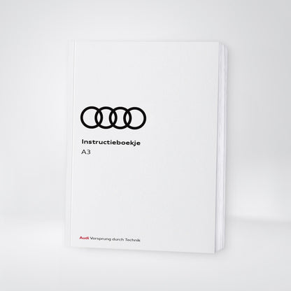 2022 Audi A3 Gebruikershandleiding | Nederlands