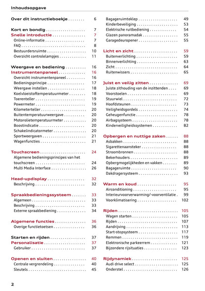 2022 Audi A3 Gebruikershandleiding | Nederlands