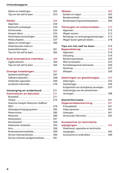 2022 Audi A3 Gebruikershandleiding | Nederlands