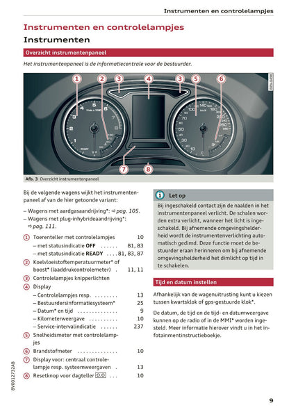 2016 Audi A3/S3 Gebruikershandleiding | Nederlands