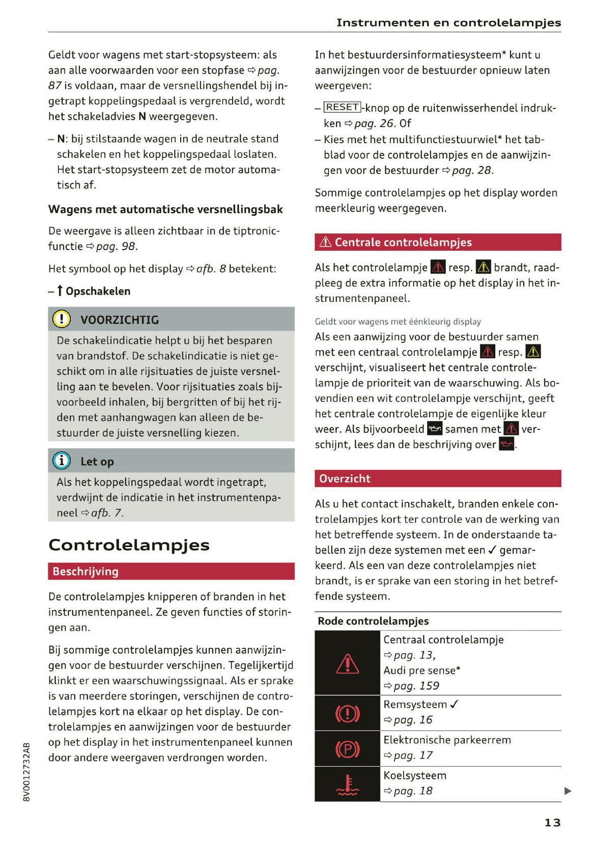 2016 Audi A3/S3 Gebruikershandleiding | Nederlands