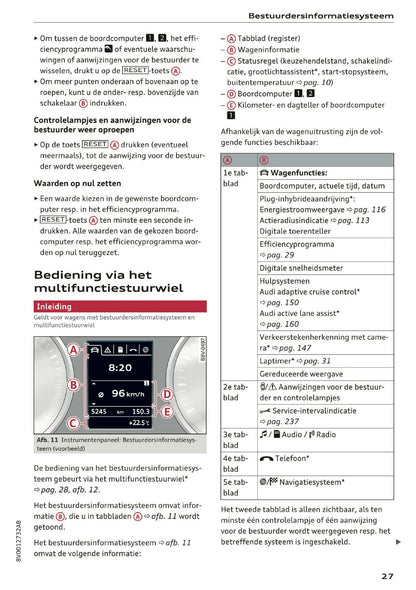 2016 Audi A3/S3 Gebruikershandleiding | Nederlands