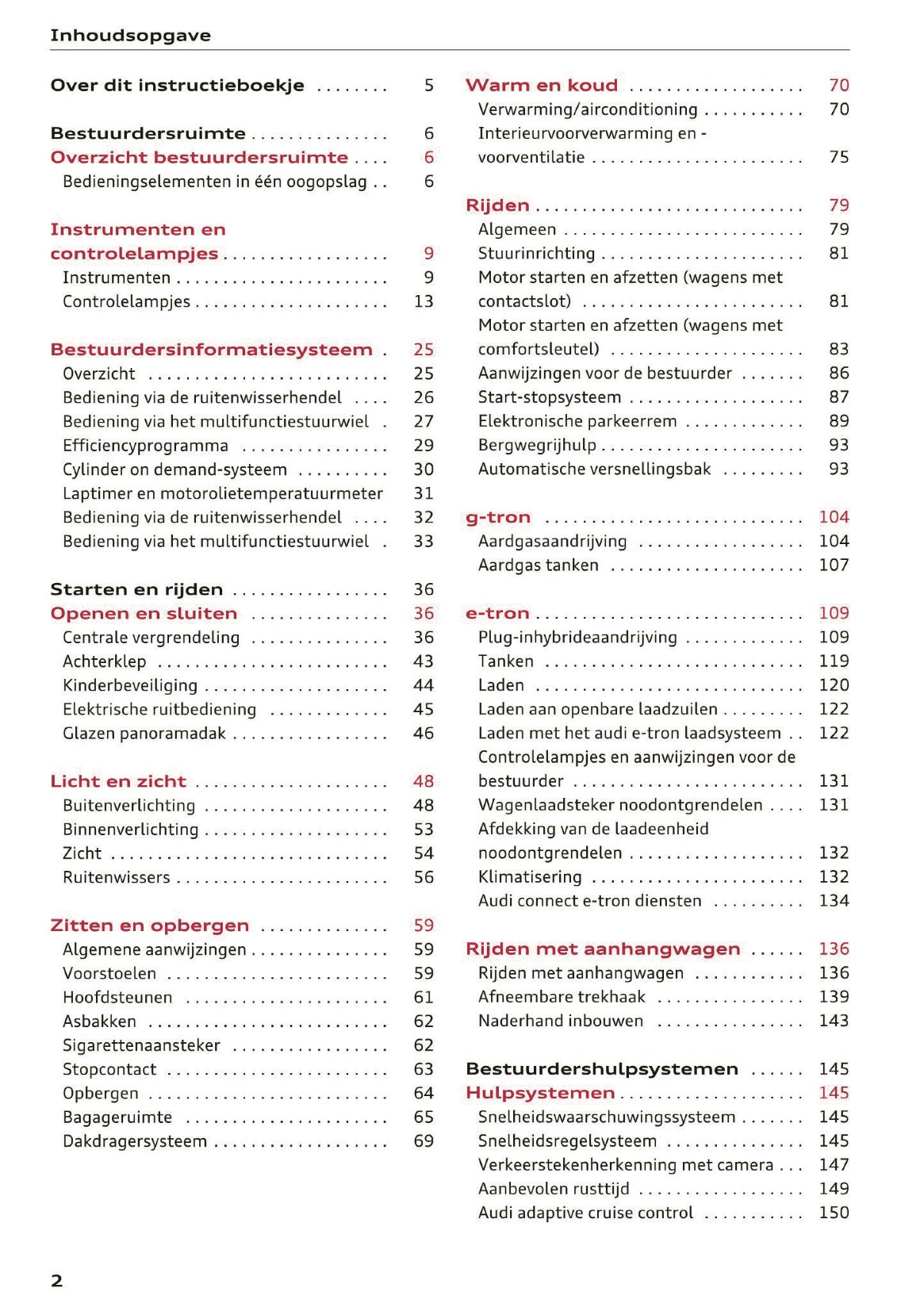 2016 Audi A3/S3 Gebruikershandleiding | Nederlands