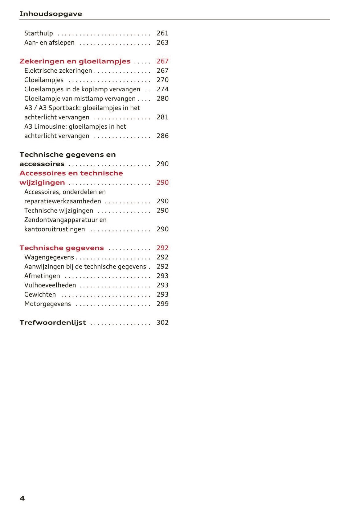 2016 Audi A3/S3 Gebruikershandleiding | Nederlands