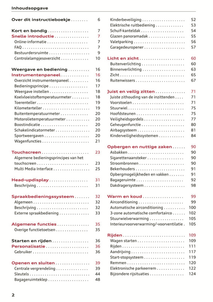 2021 Audi A4/S4/RS 4 Owner's Manual | Dutch