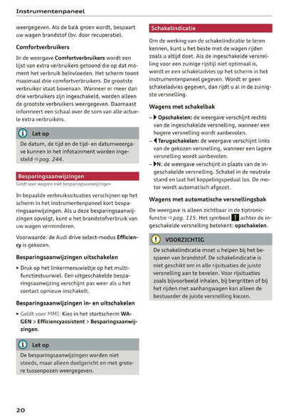 2020 Audi A5 Gebruikershandleiding | Nederlands