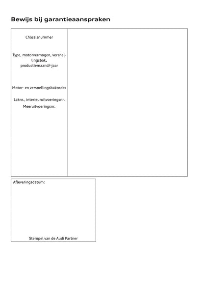 2020-2021 Audi A5 Owner's Manual | Dutch