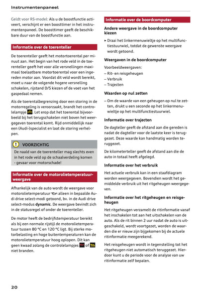2026 Audi A5 Gebruikershandleiding | Nederlands