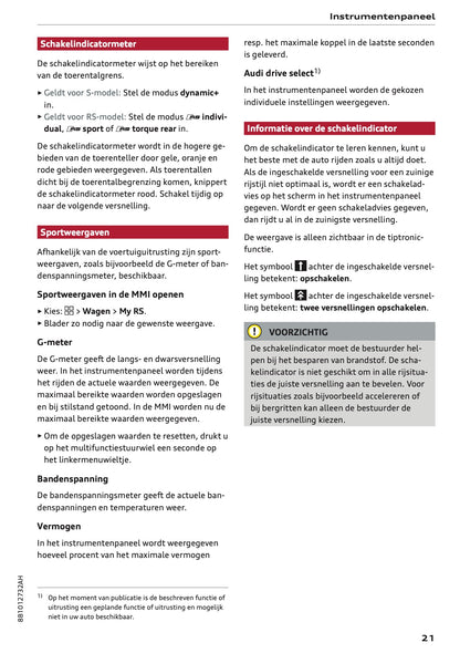 2026 Audi A5 Gebruikershandleiding | Nederlands
