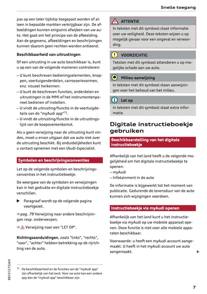 2026 Audi A5 Gebruikershandleiding | Nederlands