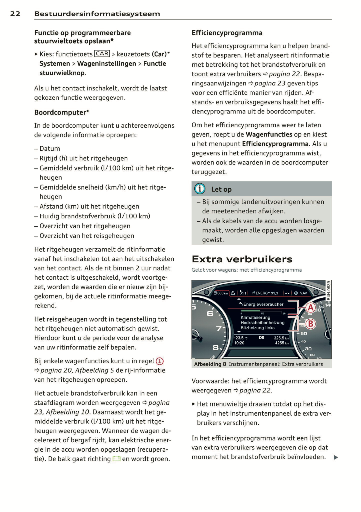 2014 Audi A6/S6 Owner's Manual | Dutch