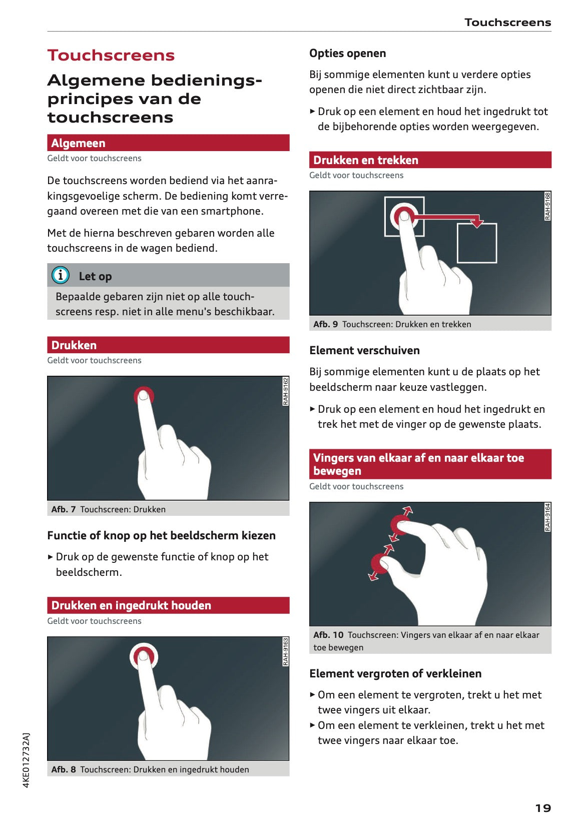 2021-2022 Audi e-tron Gebruikershandleiding | Nederlands