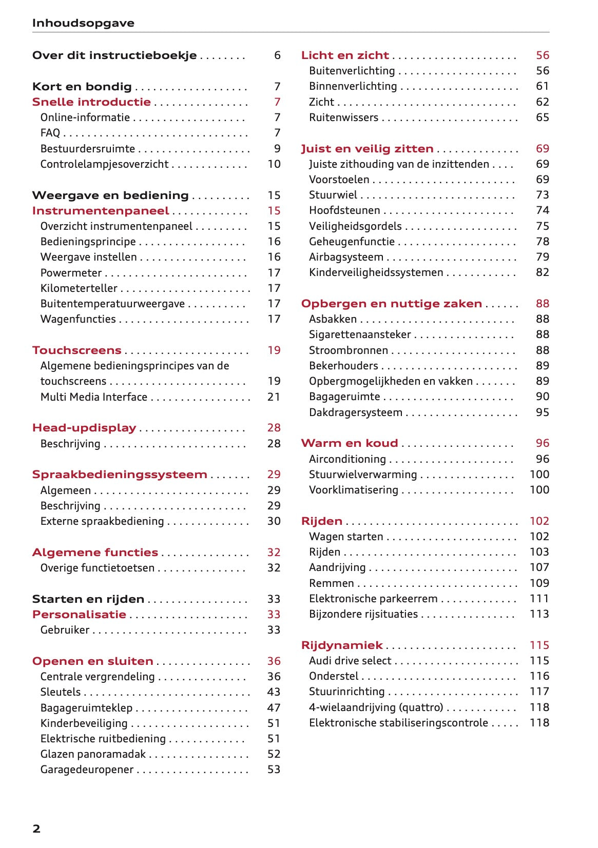 2021-2022 Audi e-tron Gebruikershandleiding | Nederlands