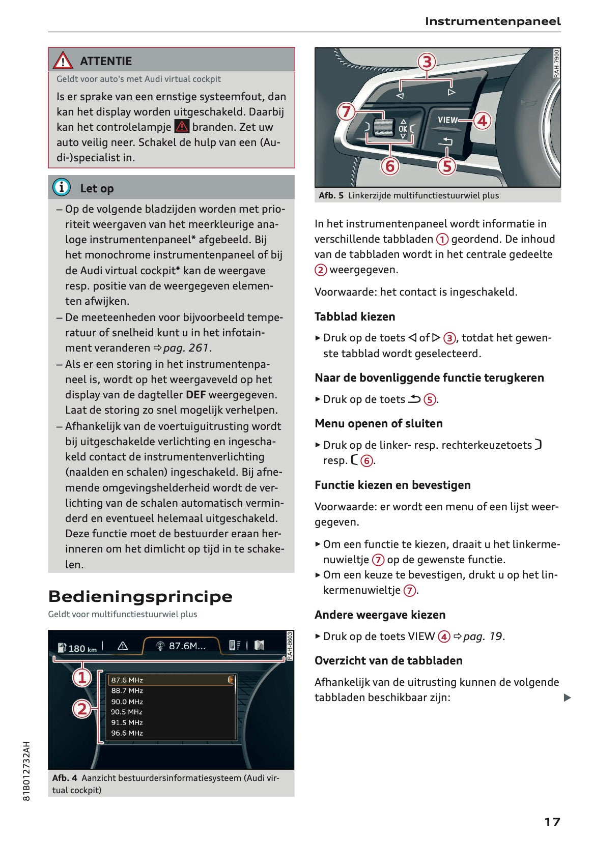 2023-2024 Audi Q2 Owner's Manual | Dutch