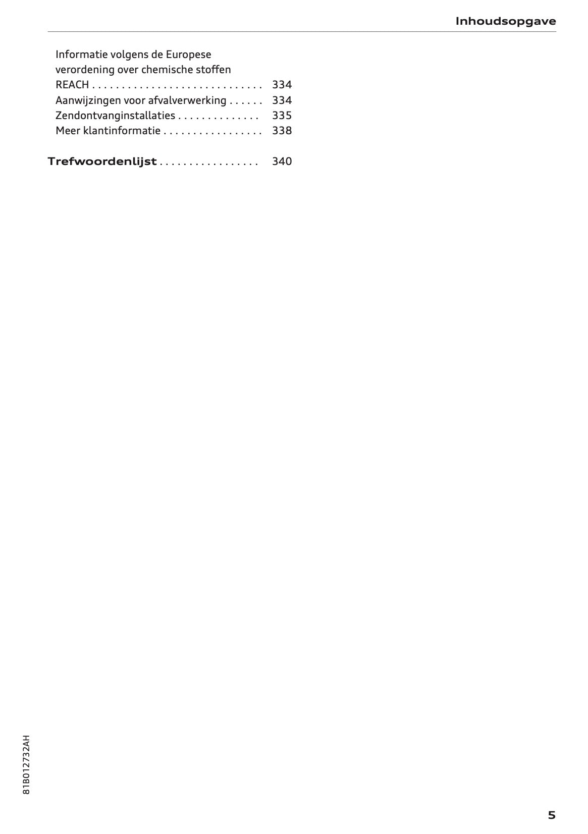 2023-2024 Audi Q2 Owner's Manual | Dutch