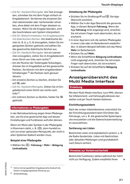 2026 Audi Q3 Owner's Manual | German