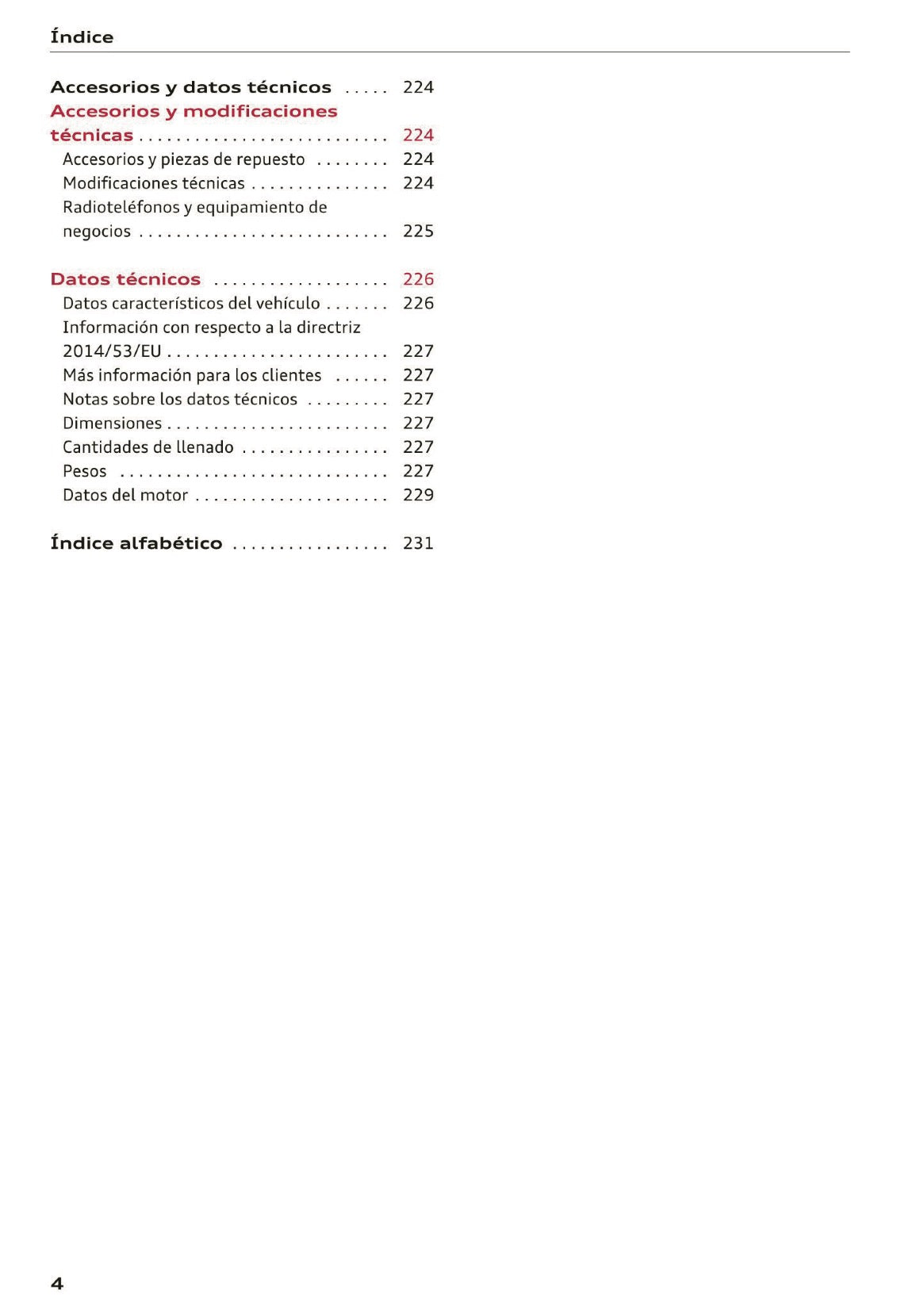 2017-2018 Audi Q3 Owner's Manual | Spanish