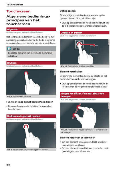 2020-2021 Audi Q3 Owner's Manual | Dutch