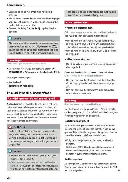 2020-2021 Audi Q3 Owner's Manual | Dutch