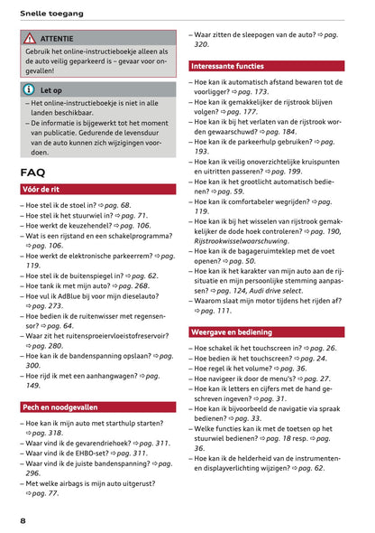 2023-2024 Audi Q3 Gebruikershandleiding | Nederlands